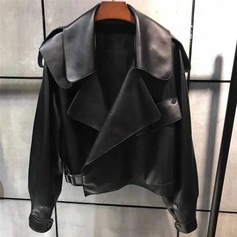 Amelie | Elegant leather jacket for women - Image 2