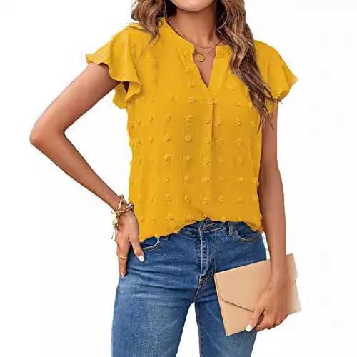 Amelina® | Women'S Sleeveless Blouse V-Neck - Image 10