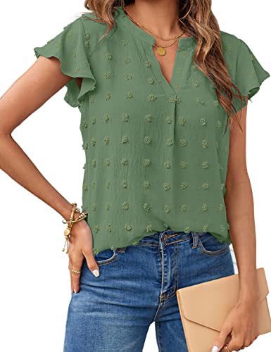 Amelina® | Women'S Sleeveless Blouse V-Neck - Image 11