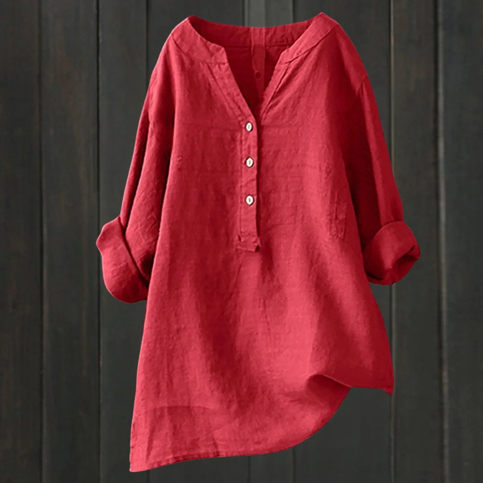 Aminta® | Button Down Blouse - Image 4