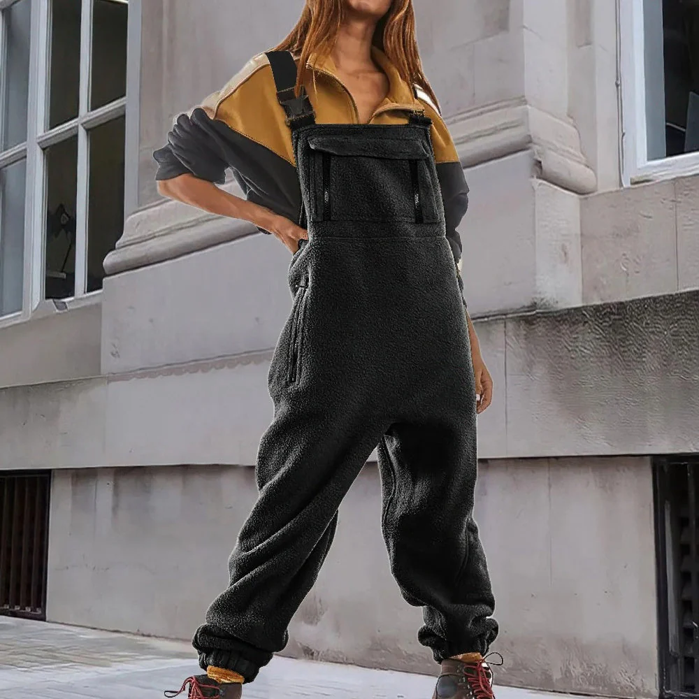 Amparo® | Adjustable Corduroy Fleece Jumpsuit - Image 4