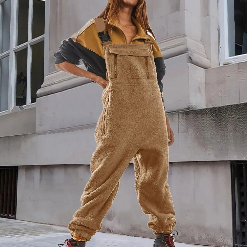 Amparo® | Adjustable Corduroy Fleece Jumpsuit - Image 6