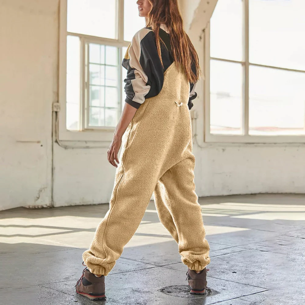 Amparo® | Adjustable Corduroy Fleece Jumpsuit - Image 7