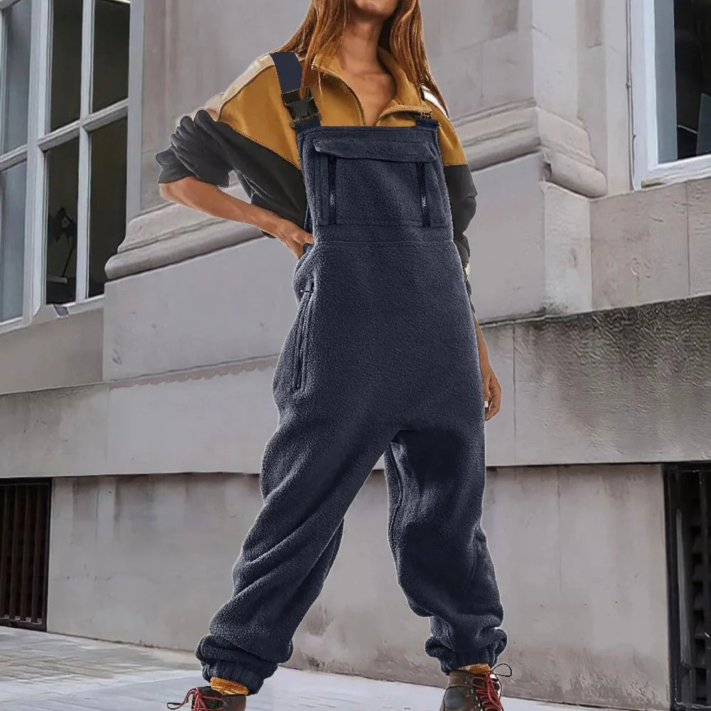 Amparo® | Adjustable Corduroy Fleece Jumpsuit - Image 9