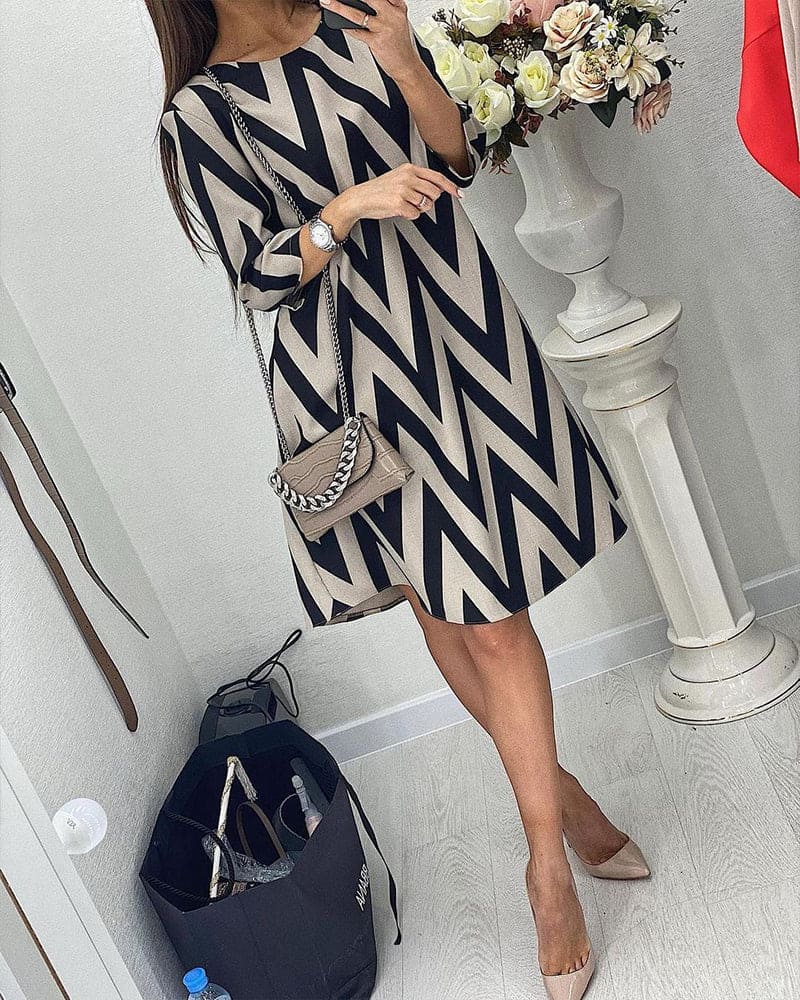 Amparo® | Elegant Printed Dress - Image 3