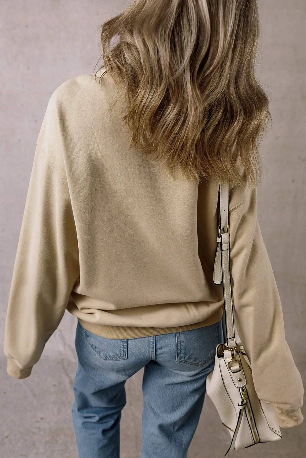 Amparo | Graphic crew neck long sleeve sweatshirt - Image 2