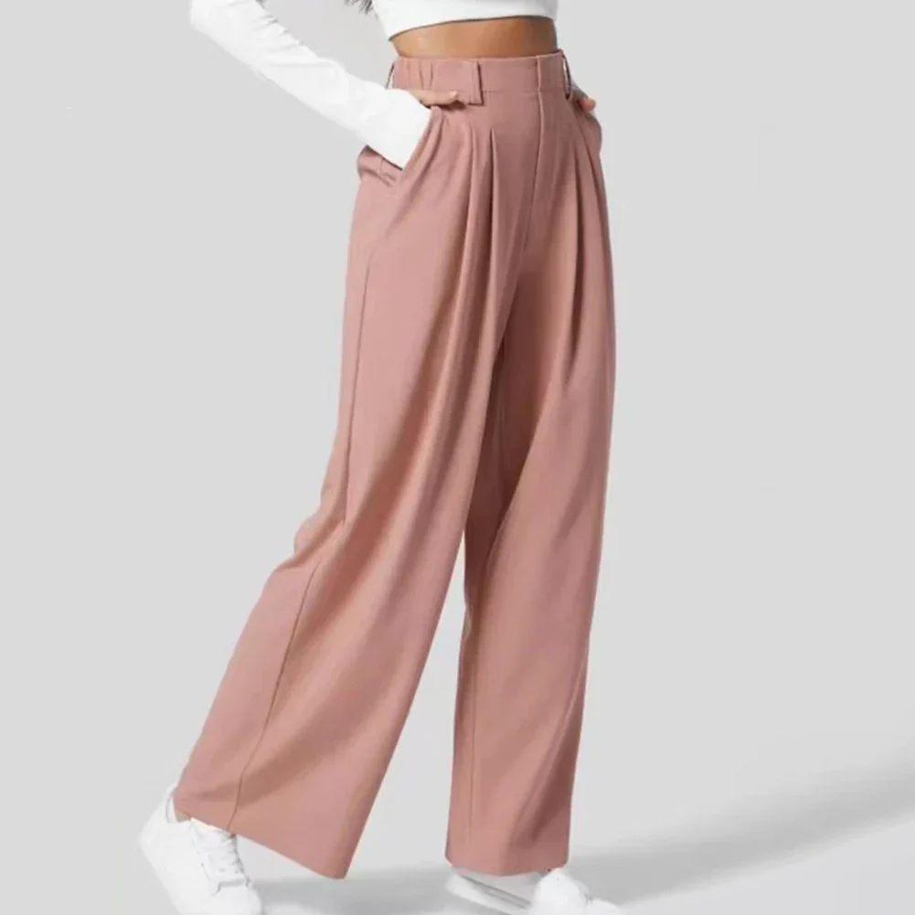 Ana® | Waffle Fabric Wide Leg Trousers