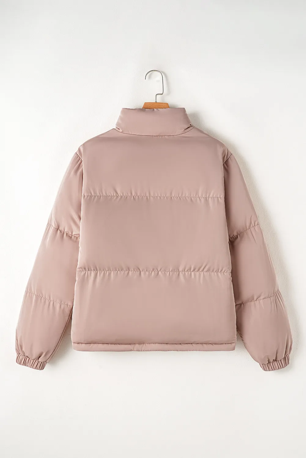 Ana Maria | Long-sleeved winter coat with turtleneck and zip - Image 7