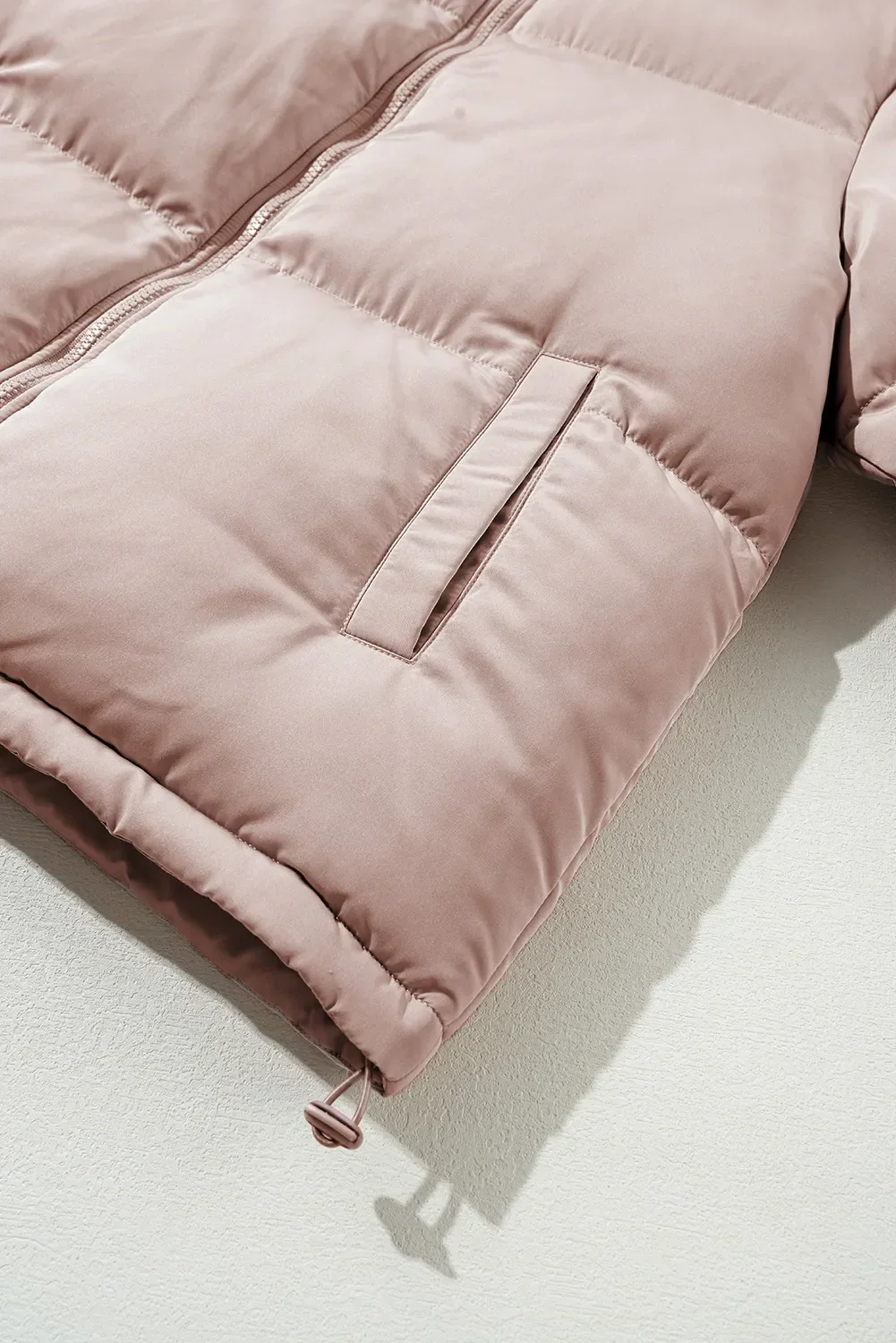 Ana Maria | Long-sleeved winter coat with turtleneck and zip - Image 8