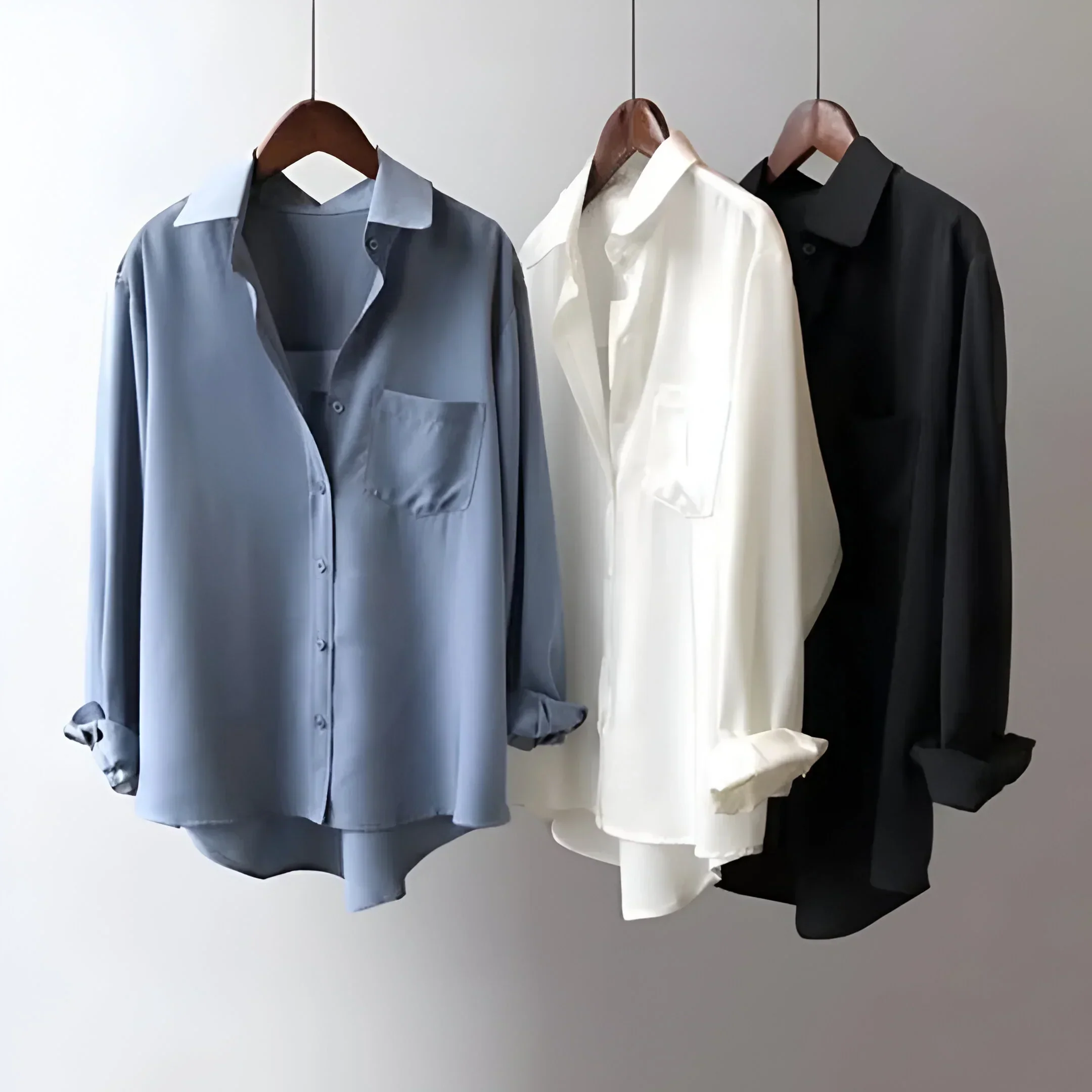 Anahí® | Silky ladies' business shirt - Image 6