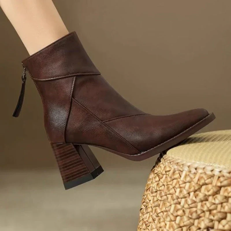 Angela® | Comfortable leather boots for women. - Image 3