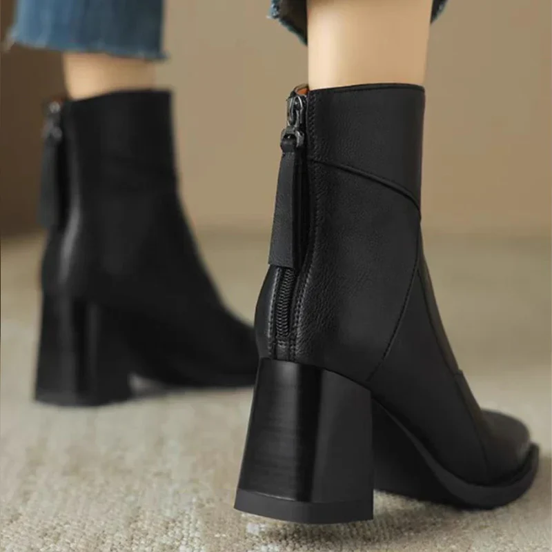 Angela® | Comfortable leather boots for women. - Image 5