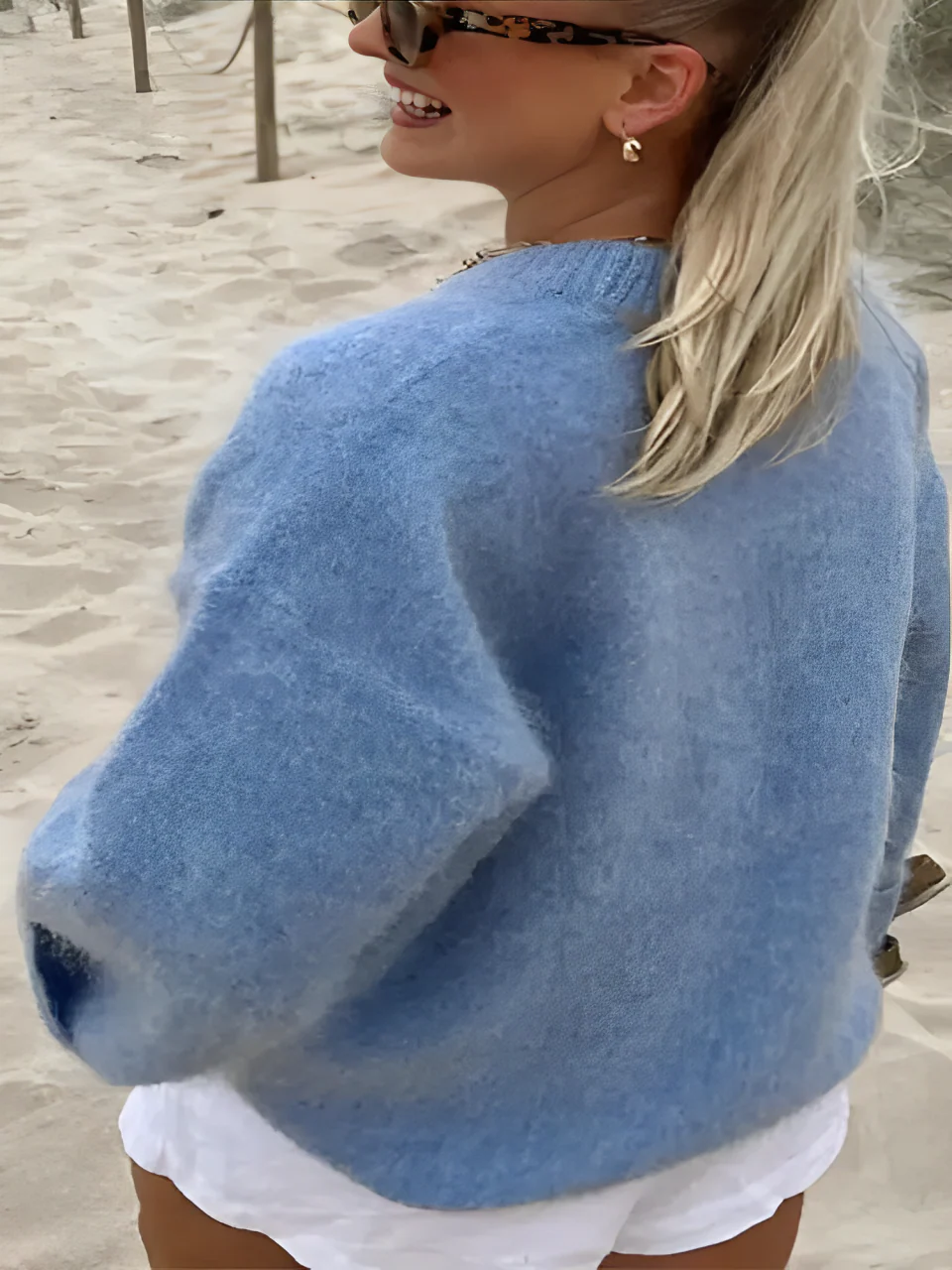 Angela | Cozy oversized fall sweater for women. - Image 2