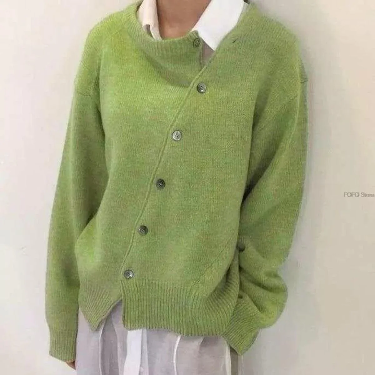 Angela | Jacket with button placket - Image 2
