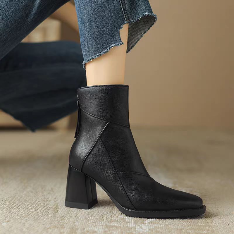 Angela | Comfortable leather boots for women.