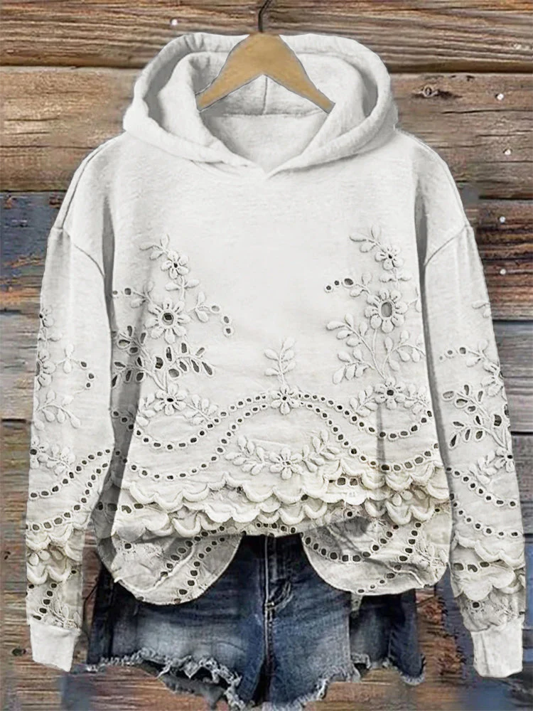 Angela | Vintage Casual Hoodie - Image 2