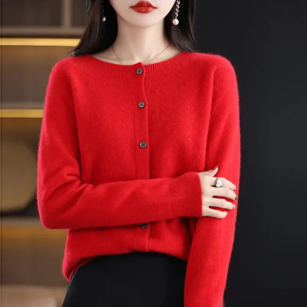 Angelica – Soft cardigan with buttons - Image 8