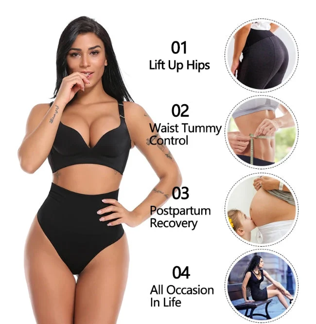 Angelines® | High-Waisted Shaping Thong - Image 11