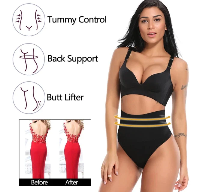Angelines® | High-Waisted Shaping Thong - Image 12