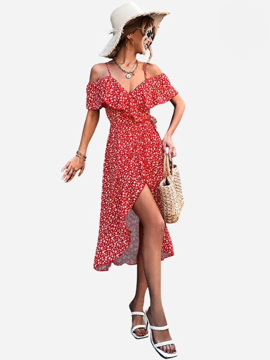 Angelines® | Sexy Strappy Floral Dress - Image 4