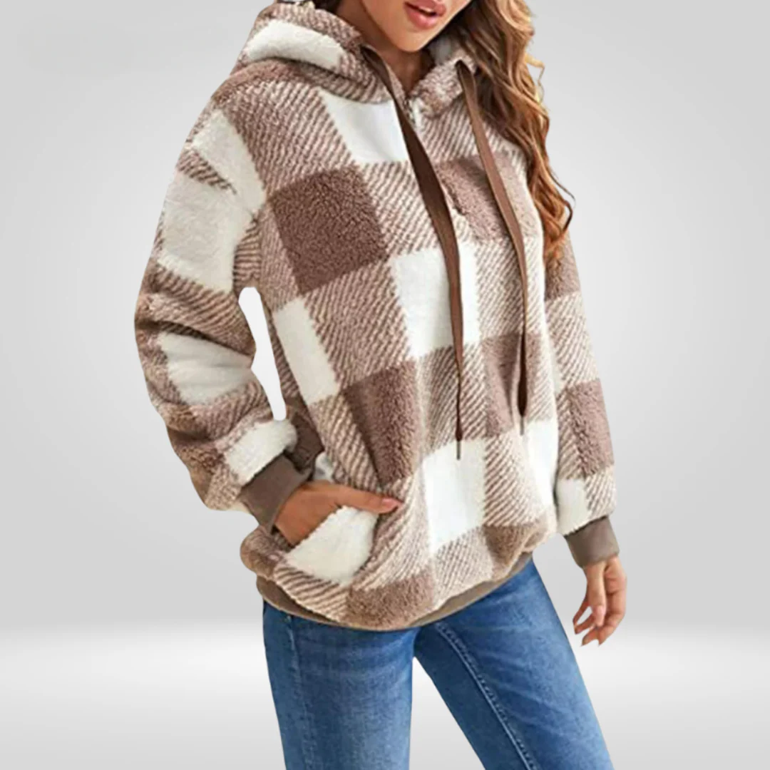 Angeline's | Stylish half zip sweater - Image 11