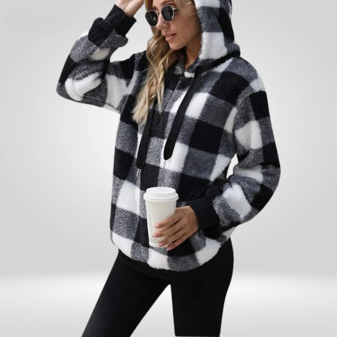 Angeline's | Stylish half zip sweater - Image 12