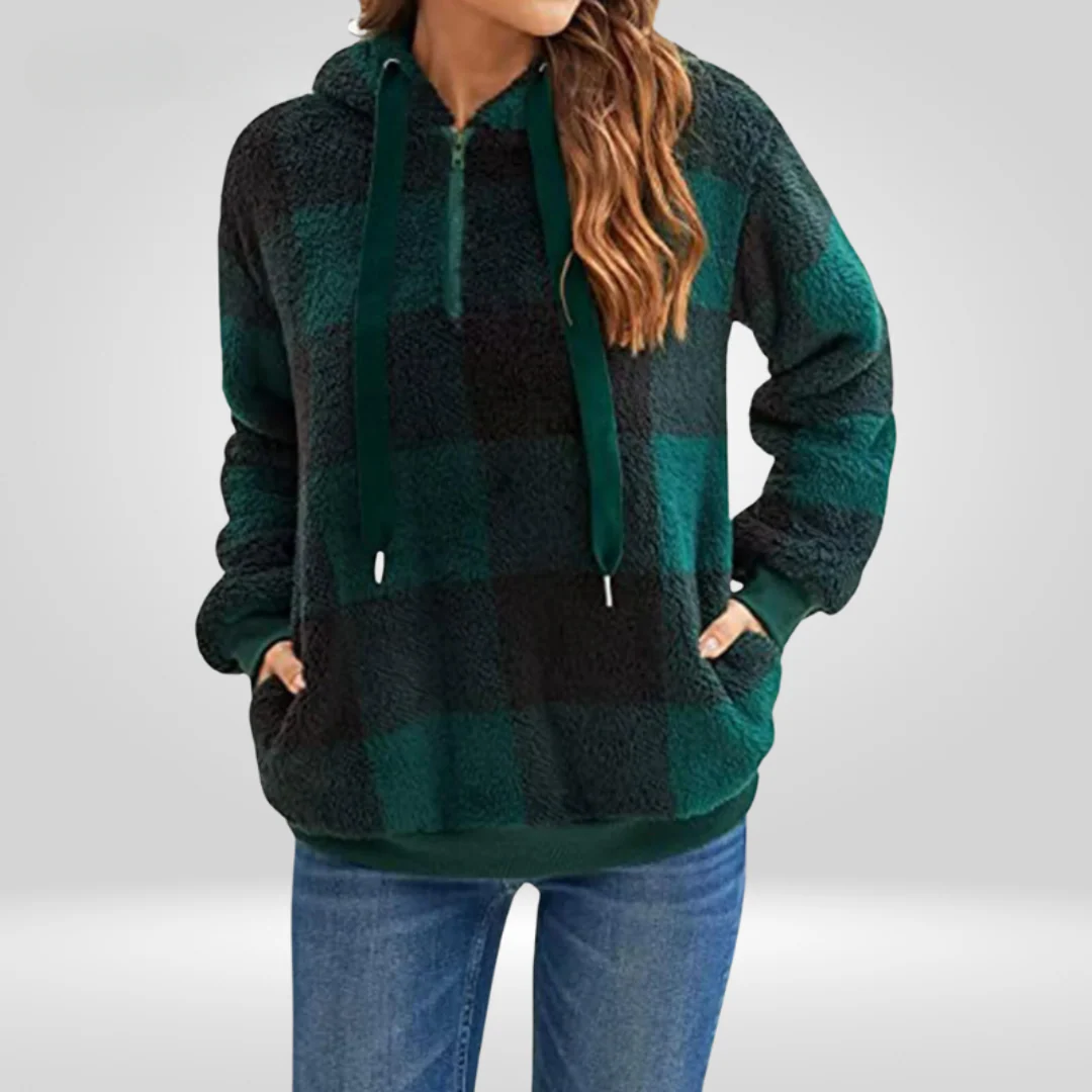 Angeline's | Stylish half zip sweater - Image 13