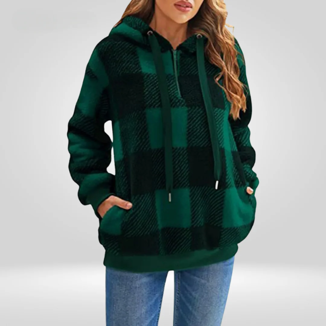 Angeline's | Stylish half zip sweater - Image 14