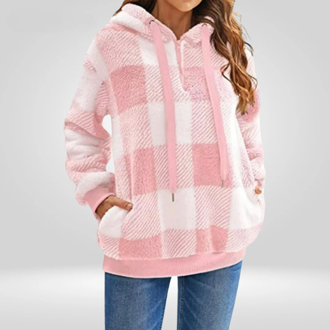 Angeline's | Stylish half zip sweater - Image 5