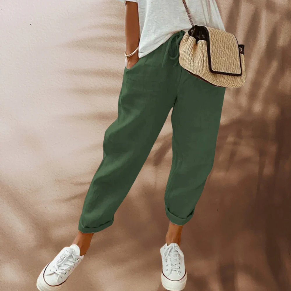 Ania® | Casual And Stylish Linen Trousers - Image 3