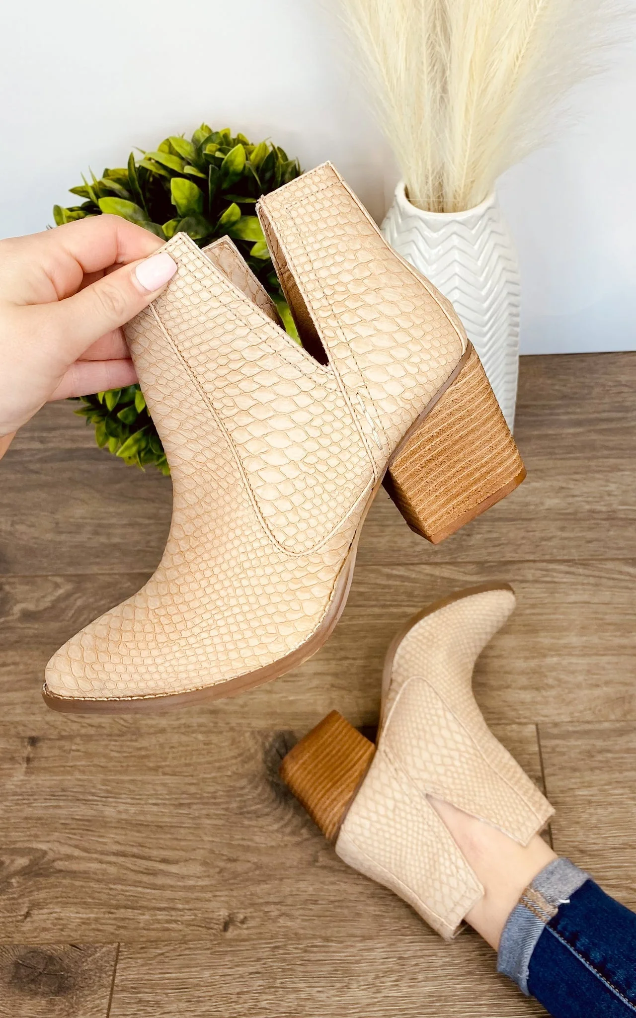 Annabelle | Tarim bootie in blush - Image 5