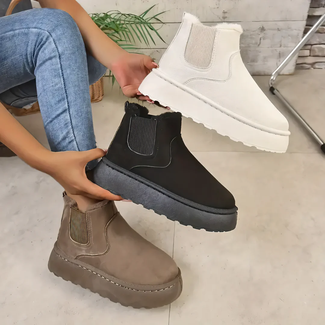 Anneliese | Fleece boots for women