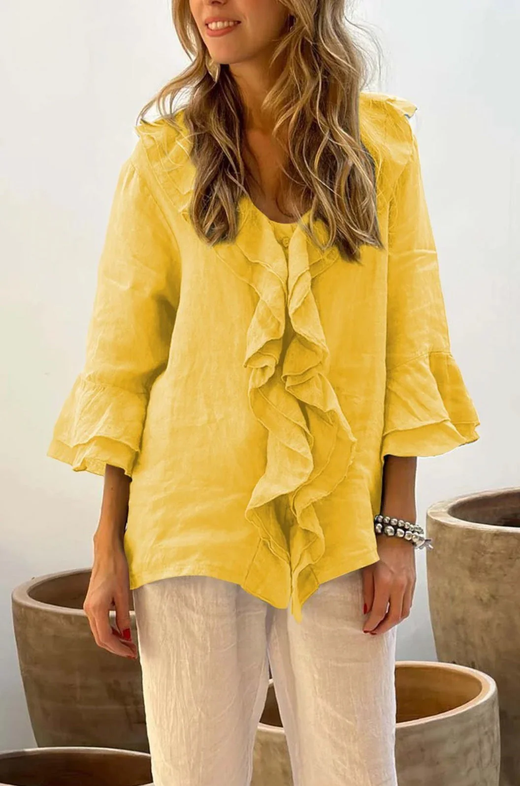 Anneliese® | Stylish Ruffle Blouse - Image 7