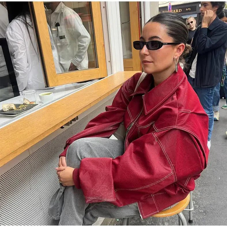 Annelise® | Oversized Leader Bomber Jacket - Image 9