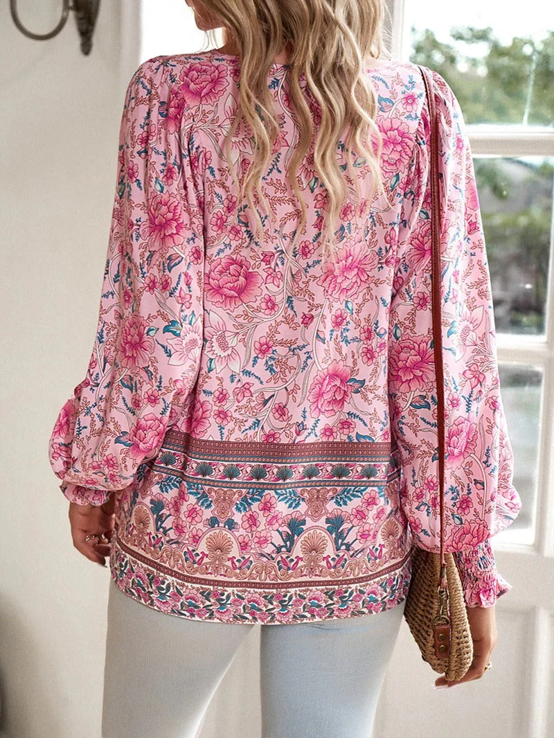 Annette® | Summer Floral Top - Image 2