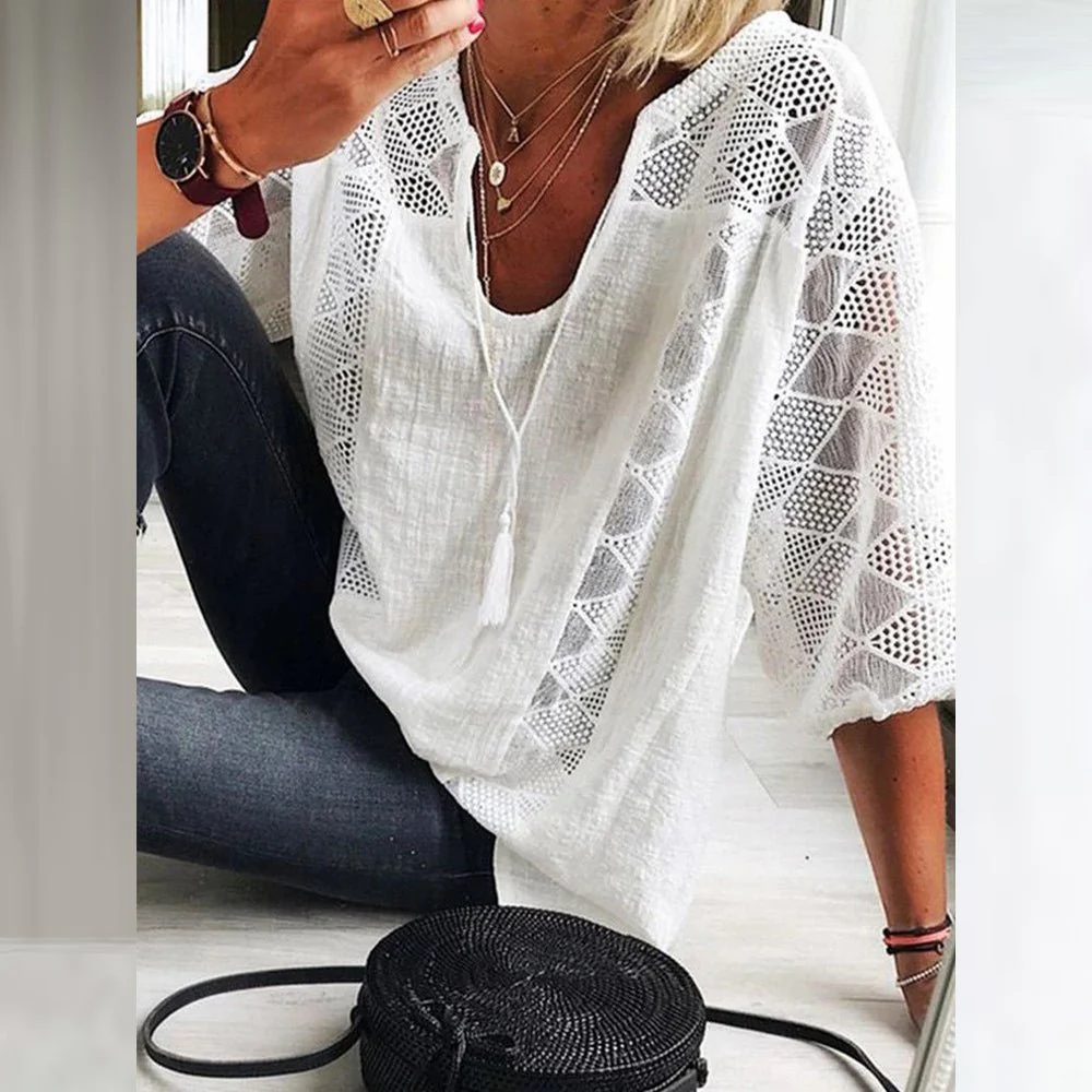 Annora® | Chic Accent Blouse - Image 4