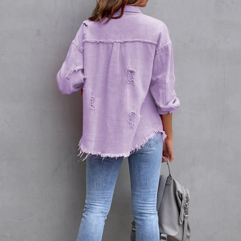 Antígona® | Trendy Denim Jacket For Women - Image 4