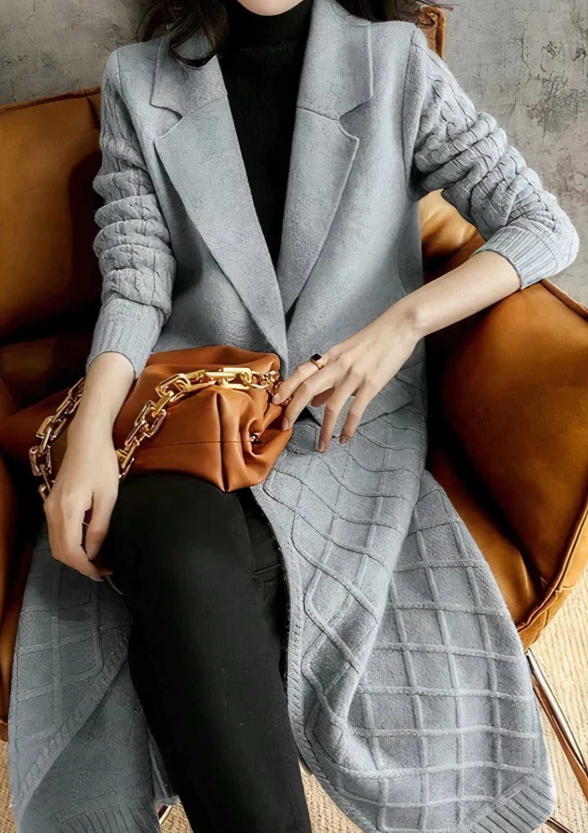 Antje | Casual long women's jacket - Image 2