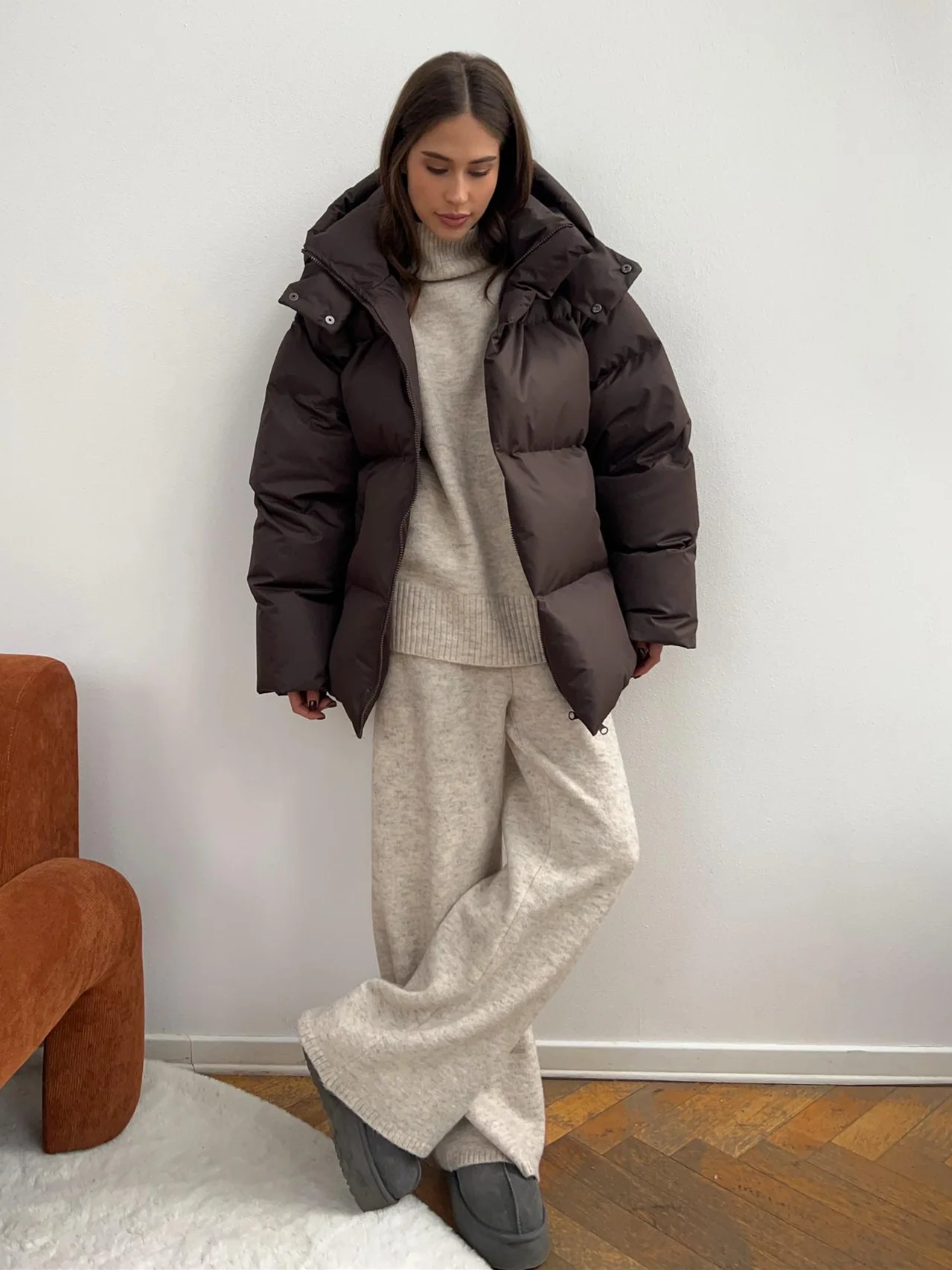 Antonia | Hooded down jacket - Image 2