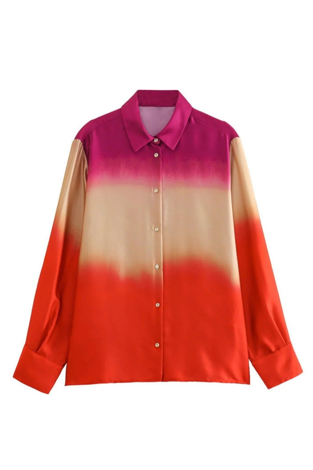 Antonia® | Printed Satin Set  With Color Gradient - Image 4