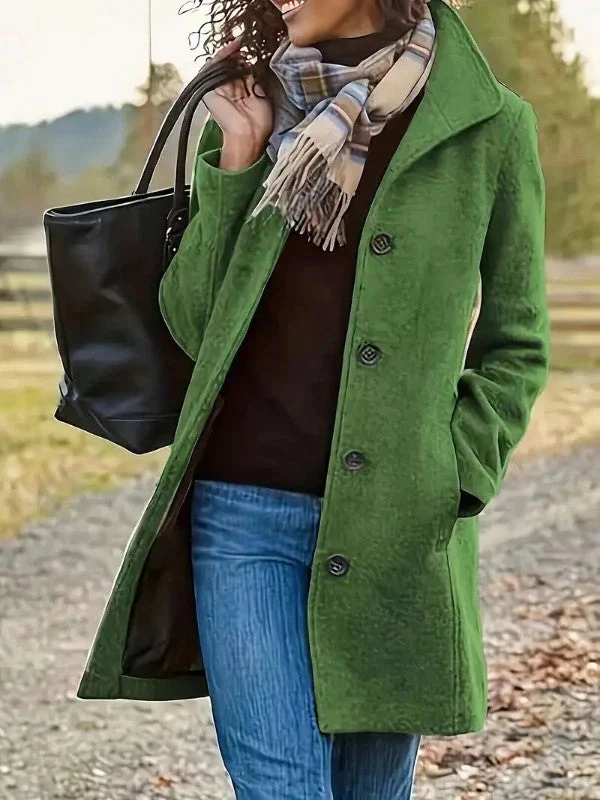 Araceli® | Casual long coat - Image 2