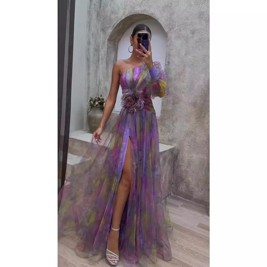 Araceli® | Elegant Long Sleeve Maxi Dress - Image 3