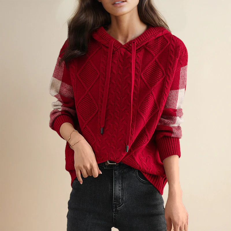 Aranza | Jacquard hoodie - Image 6