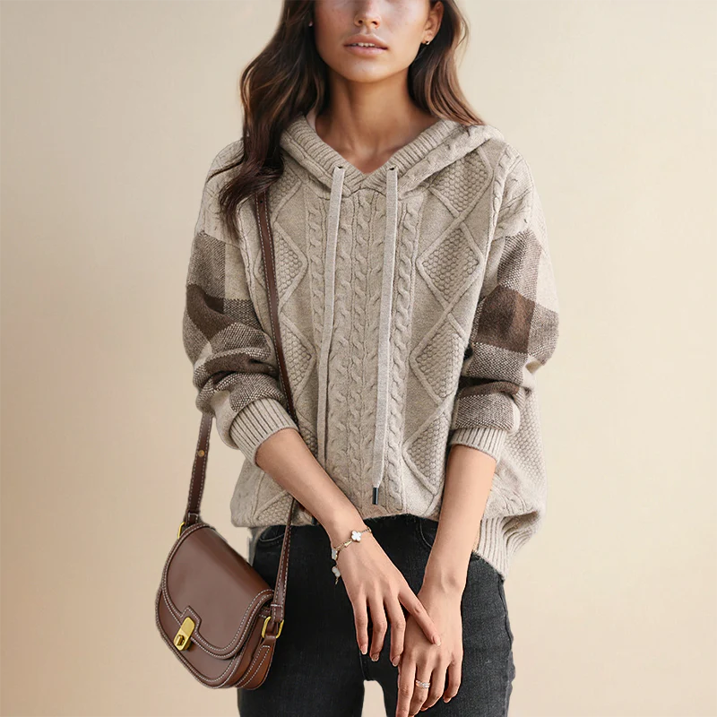 Aranza | Jacquard hoodie - Image 7