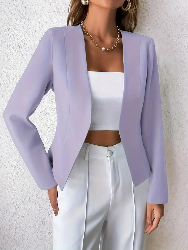 Ardis® | Chic Blazer With An Open Front And Long Sleeves