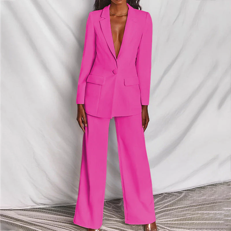 Areta® | Two-Piece Blazer And Trousers Set For Women - Image 11