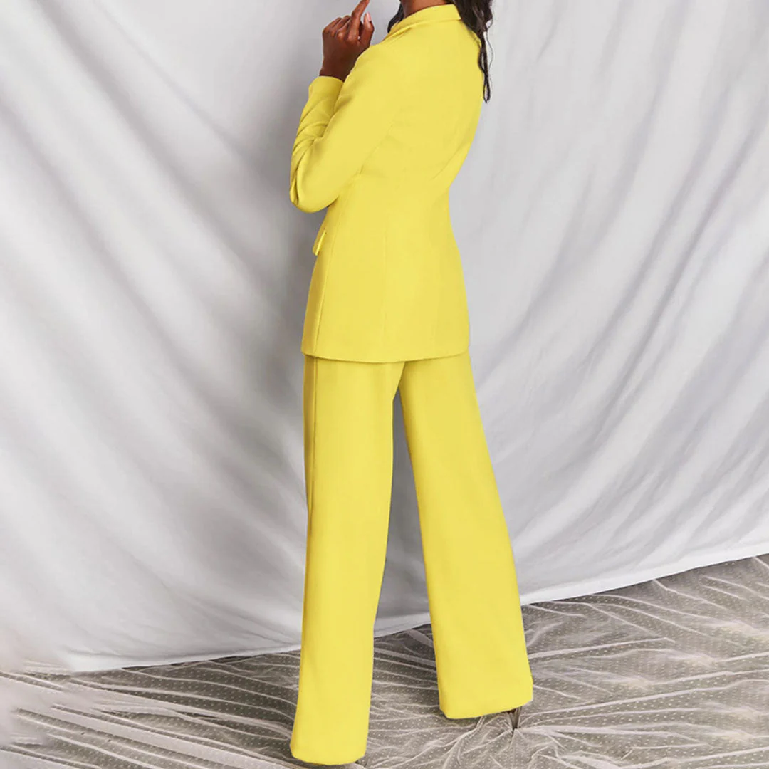 Areta® | Two-Piece Blazer And Trousers Set For Women - Image 3