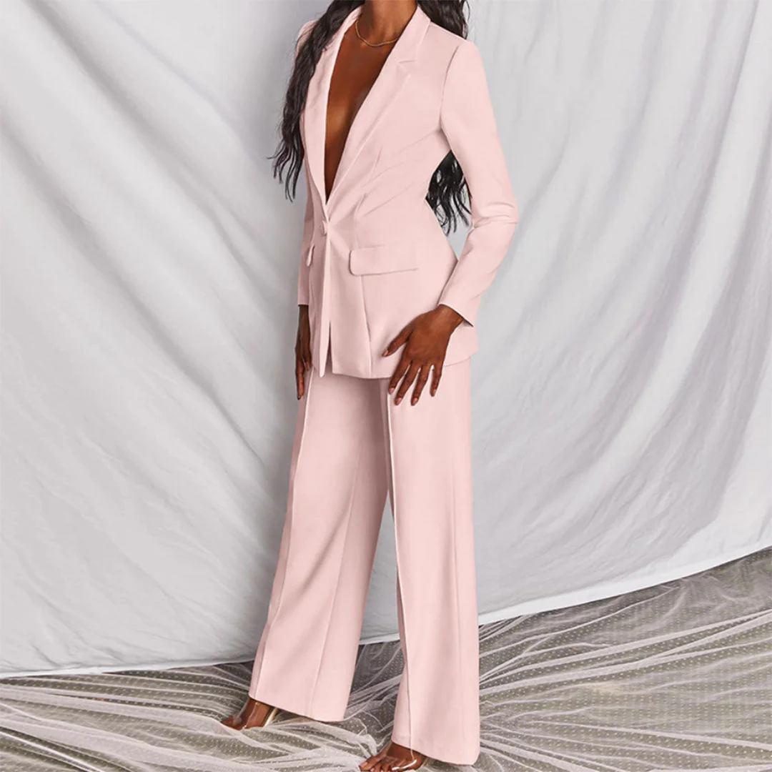 Areta® | Two-Piece Blazer And Trousers Set For Women - Image 5