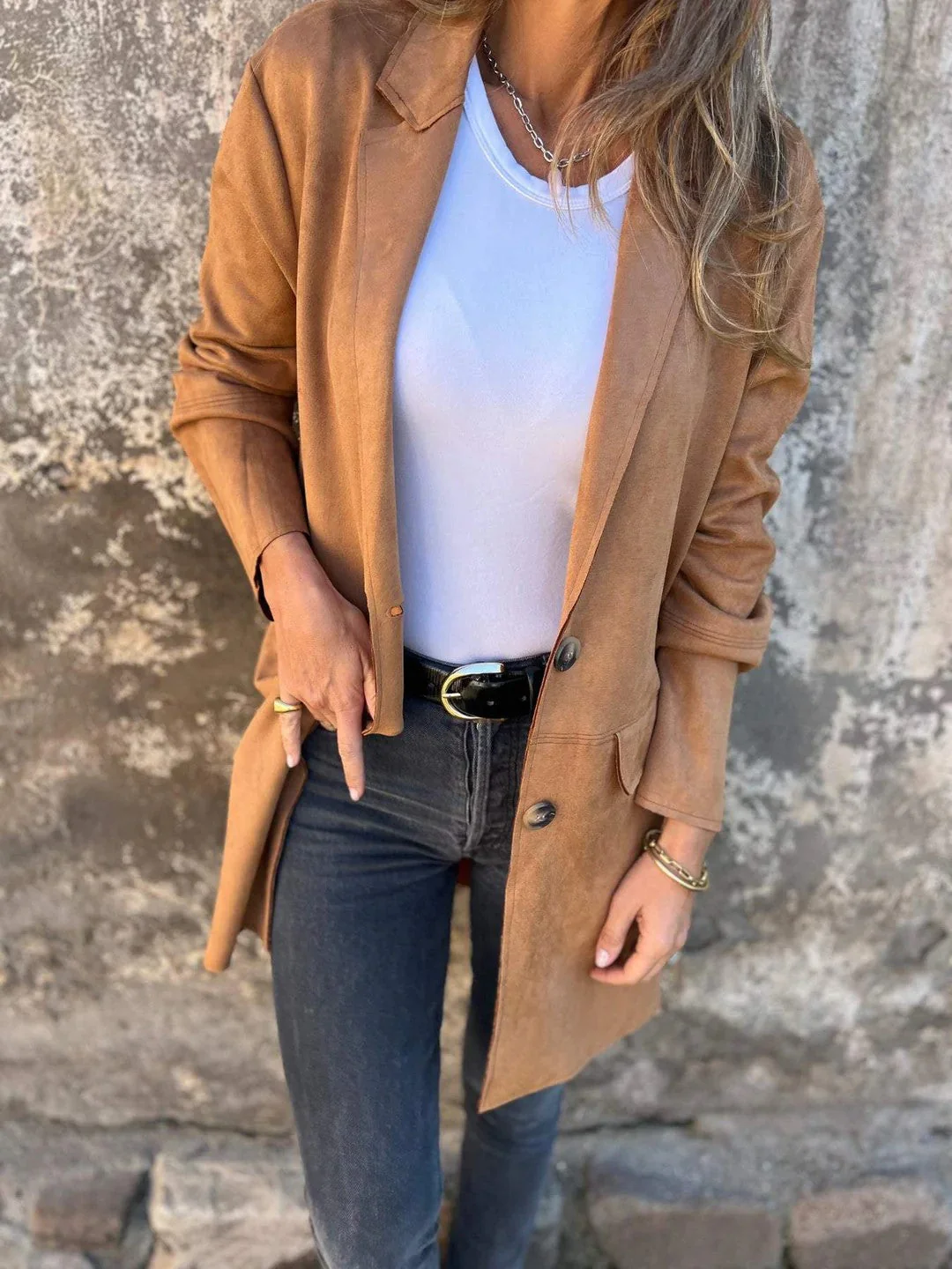 Ariadna | Coat with pockets - Image 3