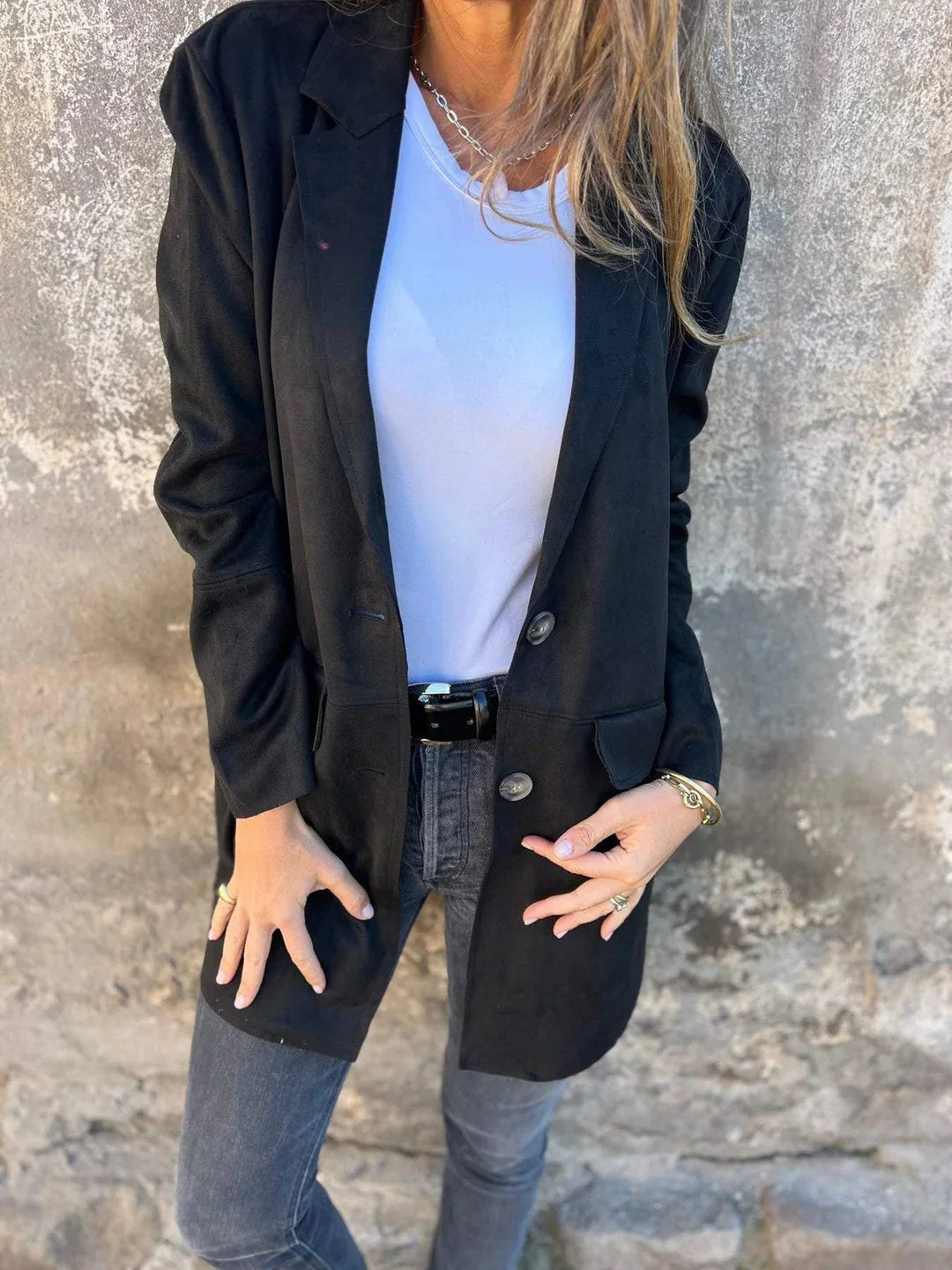 Ariadna | Coat with pockets - Image 7